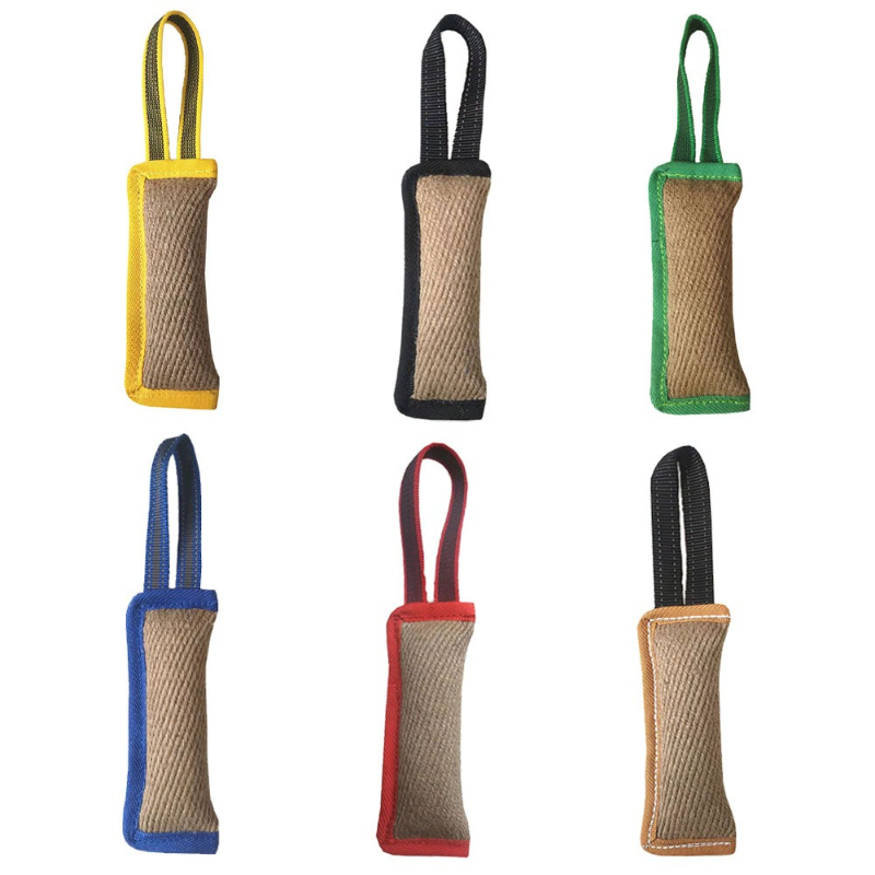 Dog Training Bite Tug Toy, Jut - Interactive Squeaky Plush Dog Toy ulasan dan harga