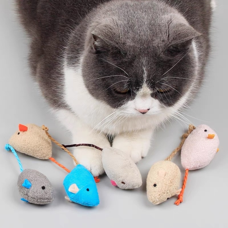 Portable Soft Interactive Plus - Catnip Interactive Plush Mouse ulasan dan harga