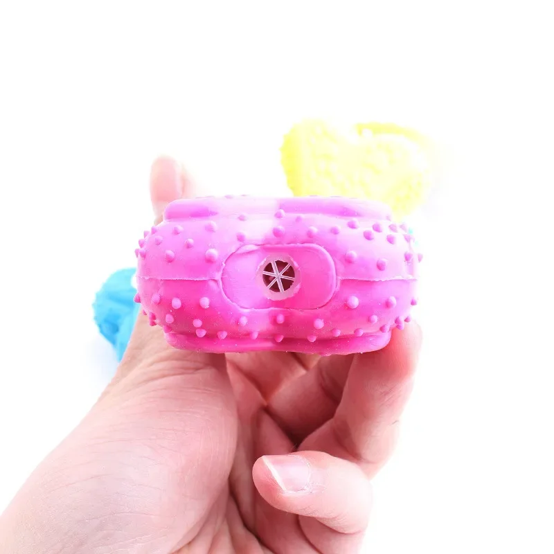 Durable Spiky Rubber Bone Dog  - Teeth Cleaning Dog Chew Bone ulasan dan harga