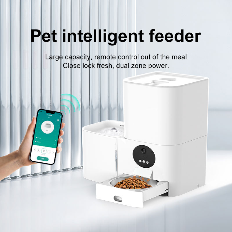 2-in-1 Smart Wi-Fi Electric Pe - Pet Feeders ulasan dan harga