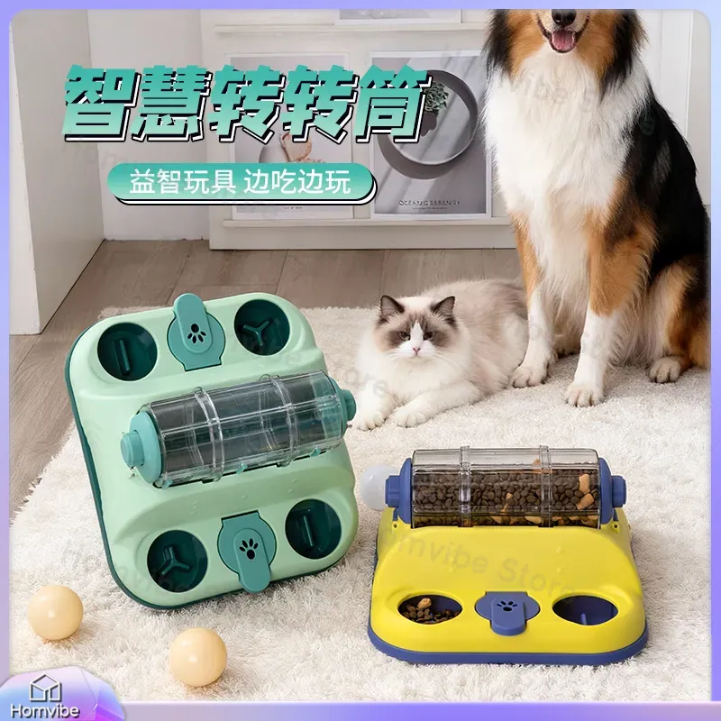 Pet Puzzle Feeder for Cats and - Dog Puzzle Feeder Toy ulasan dan harga