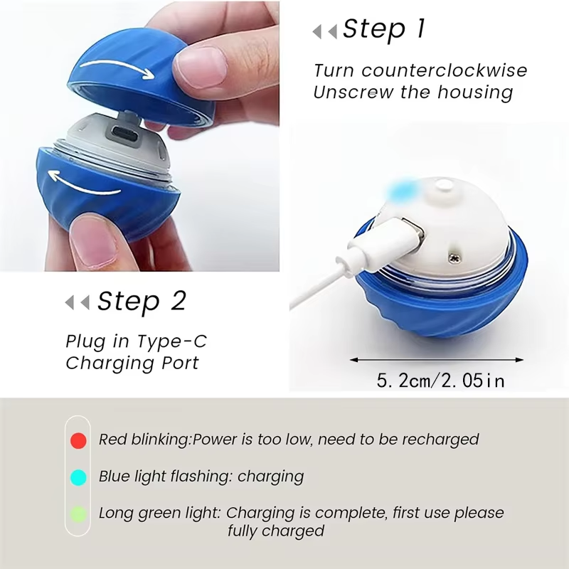 Automatic Interactive Dog Toy  - Automatic Moving Dog Ball ulasan dan harga