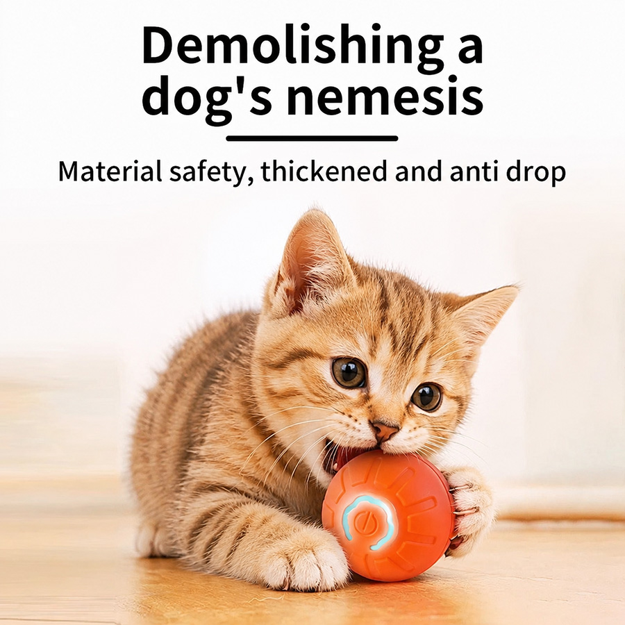 Automatic Interactive Dog Toy  - Automatic Moving Dog Ball ulasan dan harga