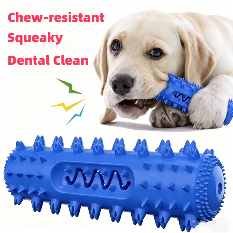 Durable Squeaky TPR Dog Chew T - Rubber Treat Dispensing Dog Toy ulasan dan harga