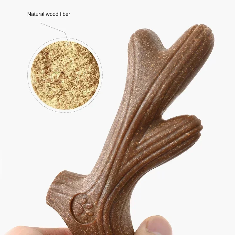 Pine Wood Deer Antlers Dog Che - Indestructible Dog Chew Toy ulasan dan harga