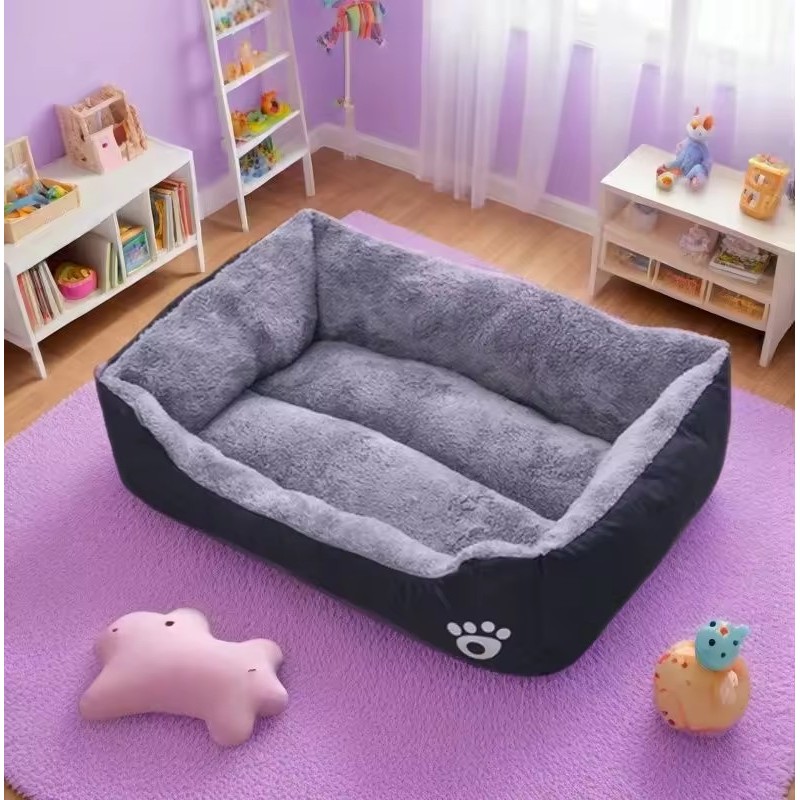 Soft Plush Cushion Bed for Sma - Interactive Squeaky Plush Dog Toy ulasan dan harga